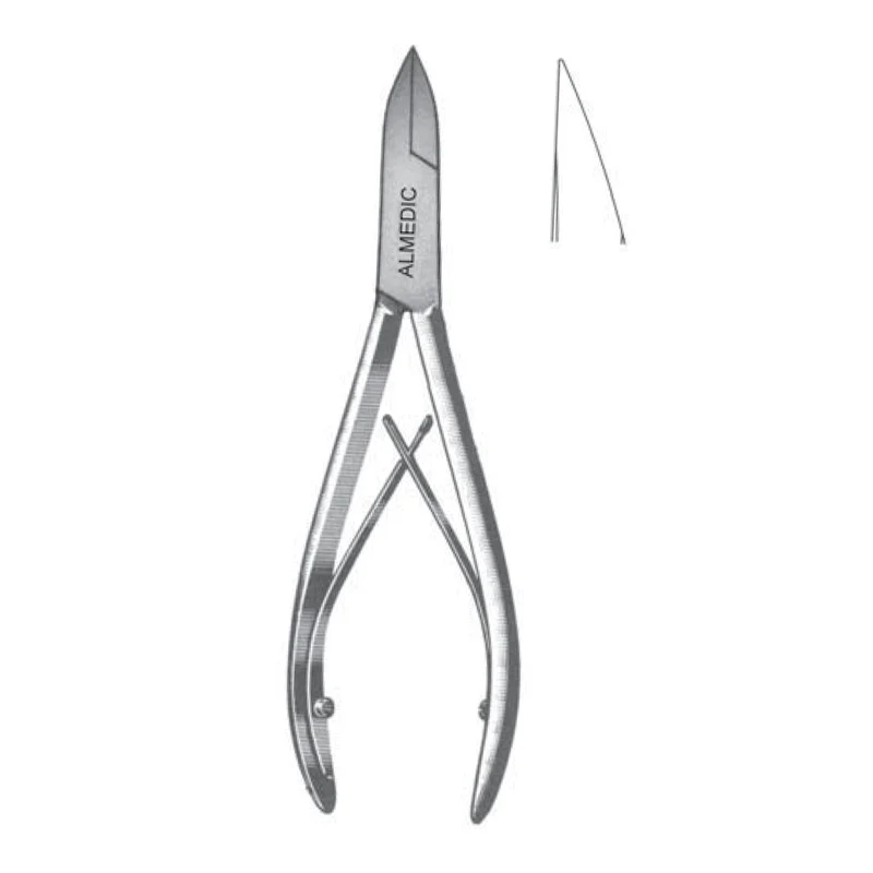 Pince à fendre, double ressort, 11.5cm 4½"