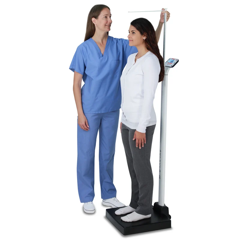 Balance médicale numérique Detecto 600lbs x 0.2lb a/toise