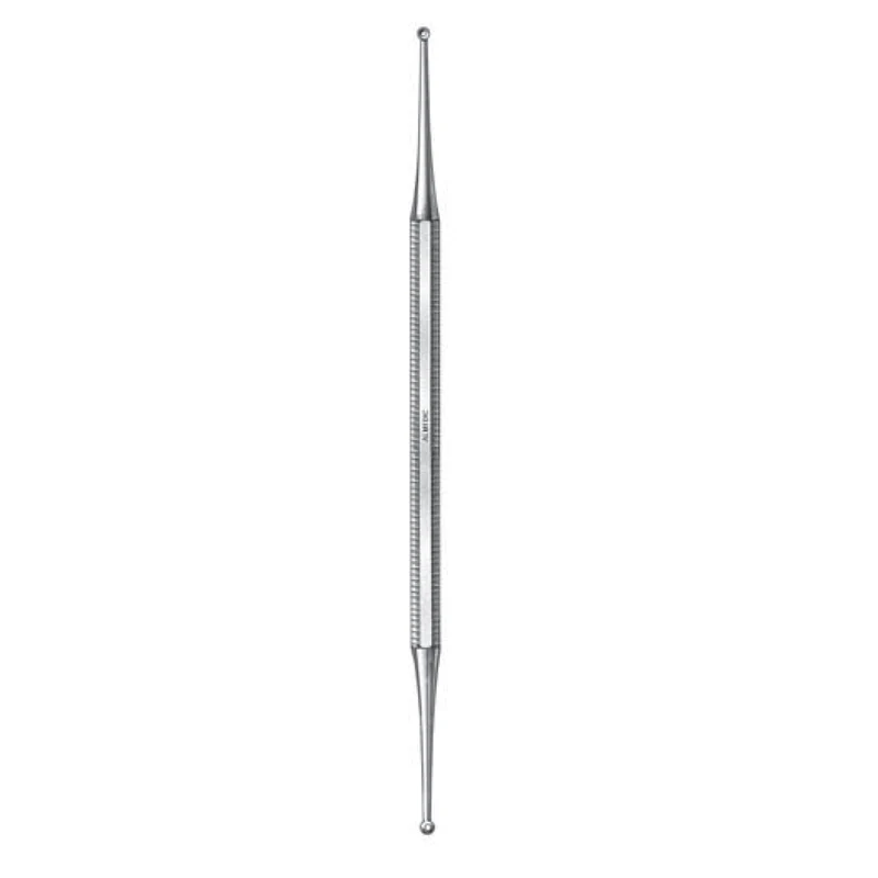 Curette excavatrice double 1.5mm/2.5mm 14cm