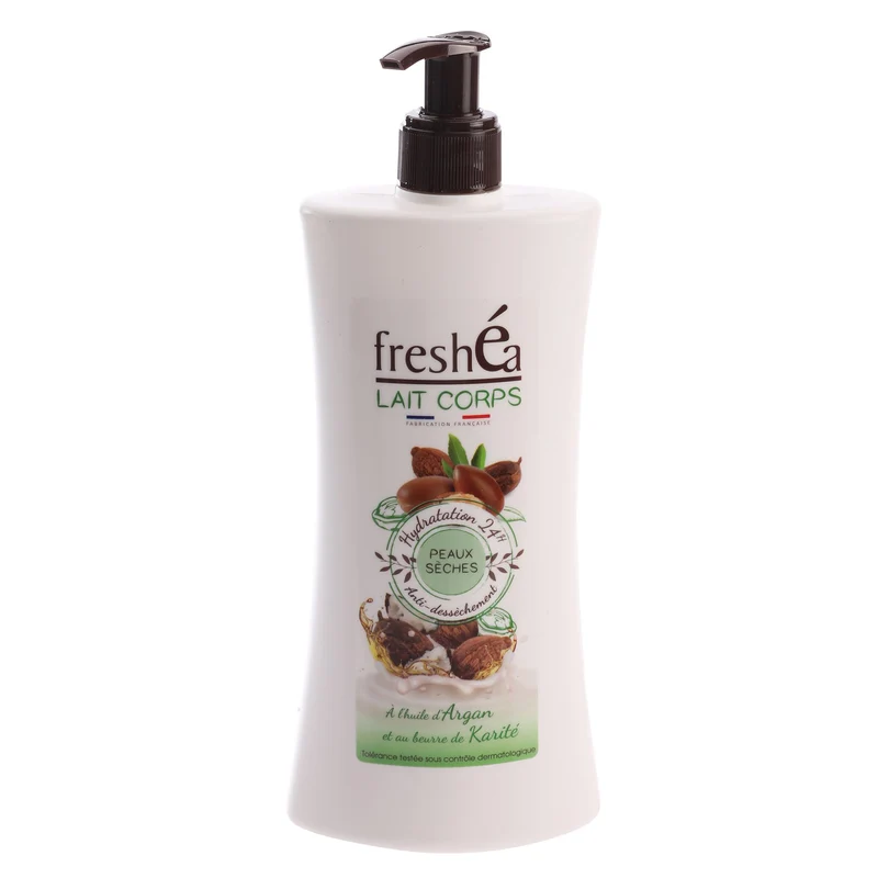 Lait anti-dessèchement corps argan et karité
