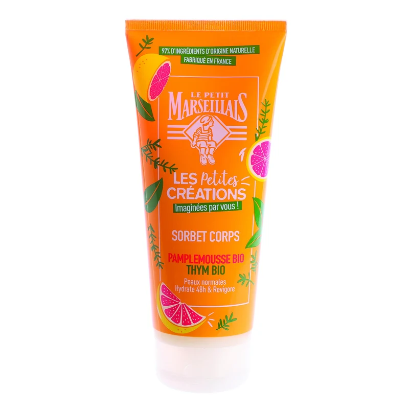 Sorbet Les Petites Créations pamplemousse et thym bio