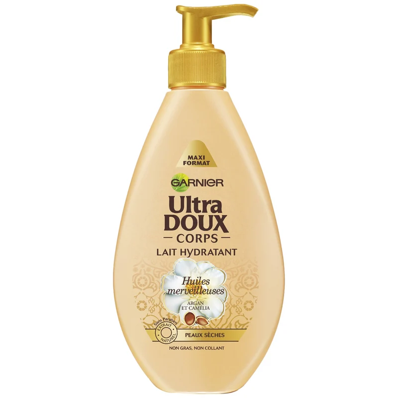 Lait hydratant corps huiles merveilleuses