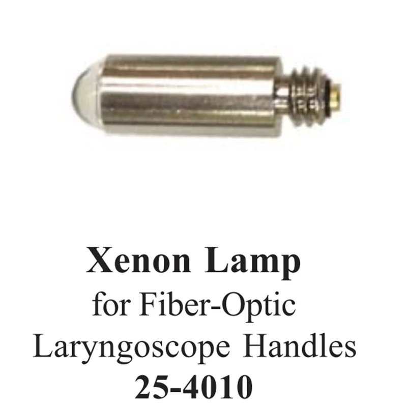 Lampe diagnostique pour laryngoscope F/O, 2.5v Xenon