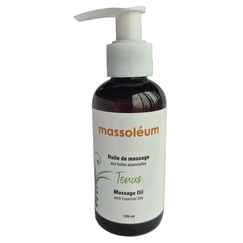 Huile de massage aux huiles essentielles "Tonus", 120 ml (4.06 oz fl US)