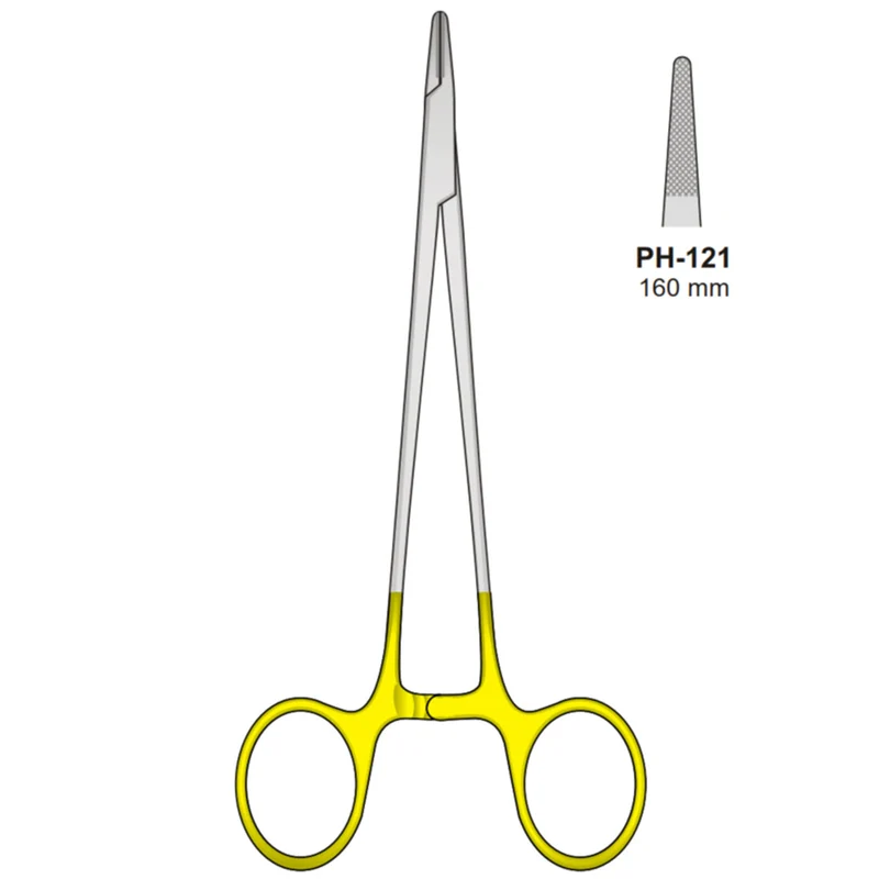 Porte-aiguilles Mayo-Hegar gaucher 16cm