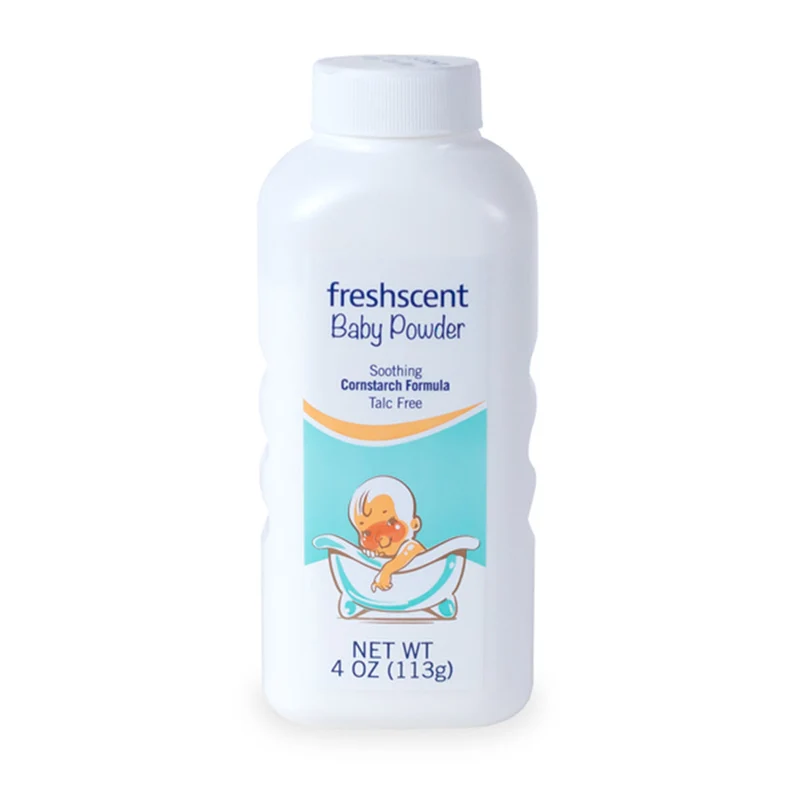 Poudre de bébé Freshscent™ à l'amidon de maïs sans talc, 4 oz (113gr), 48 un